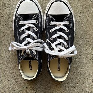 Converse Black and White Chuck Taylor Sneakers